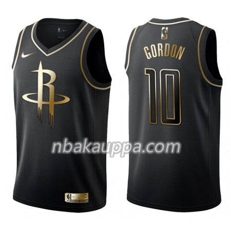 Houston Rockets Eric Gordon 10 Nike Musta Golden Edition Pelipaidat Swingman - Miesten